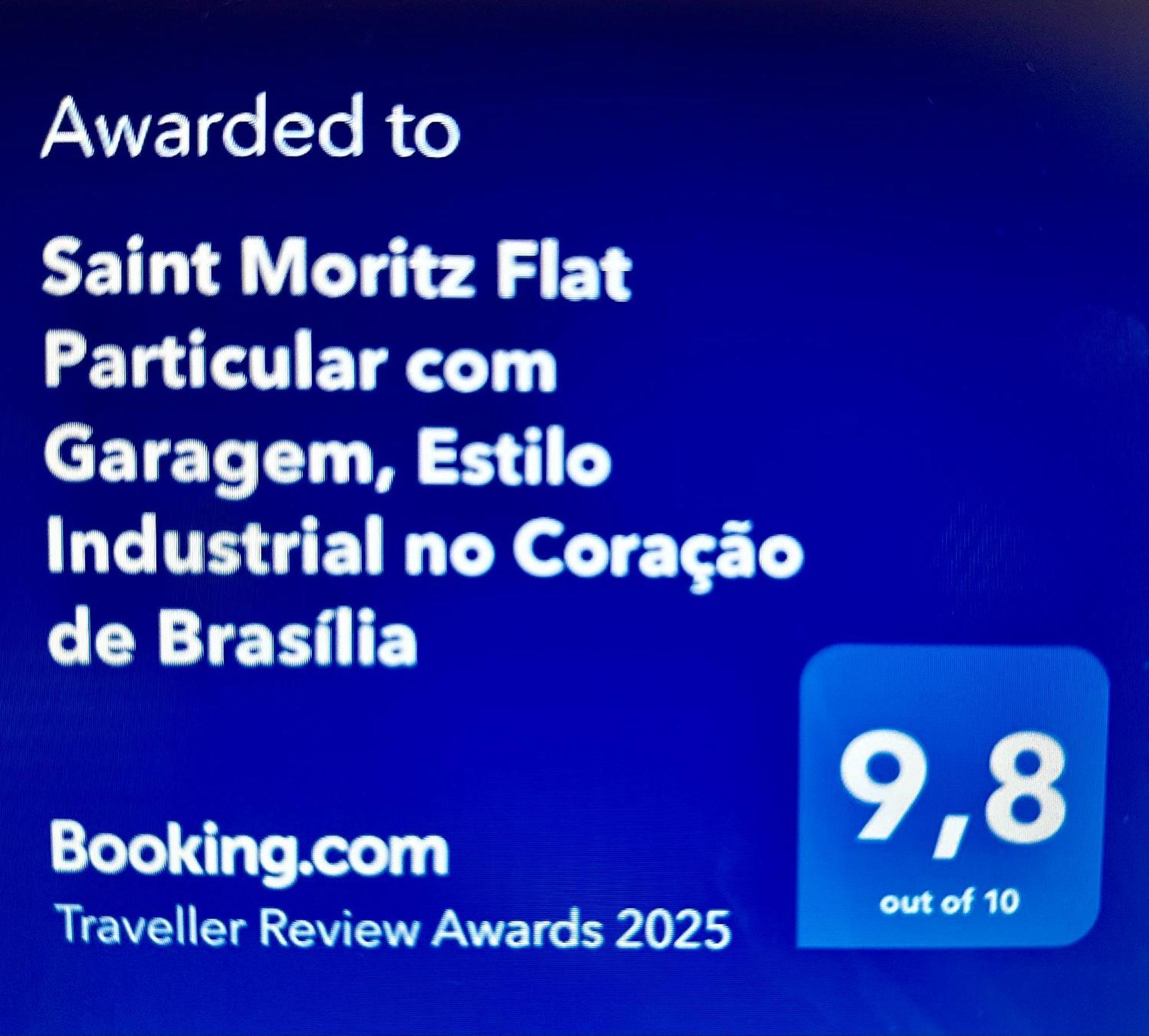 Apartmán Ed Saint Moritz, Flat Com Garagem 01, Shn No Coracao De Brasília Exteriér fotografie